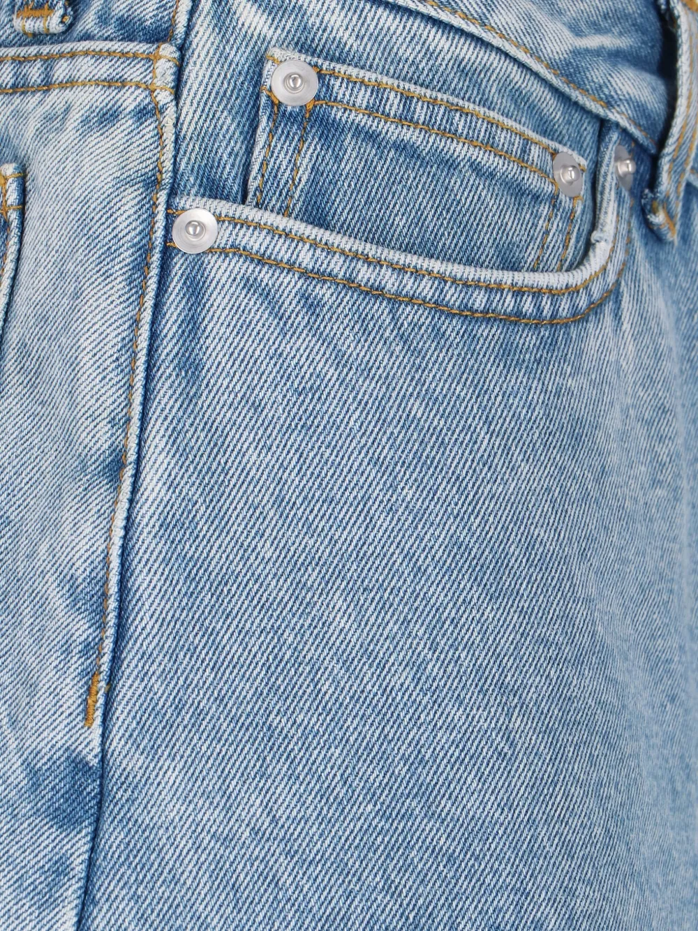 Shop All In Asymmetric Denim Skirt