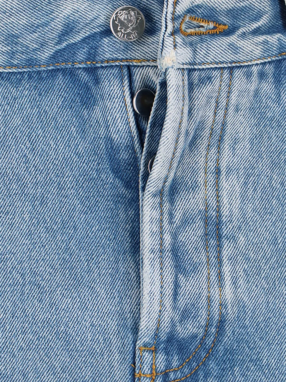 ALL IN ASYMMETRIC DENIM SKIRT