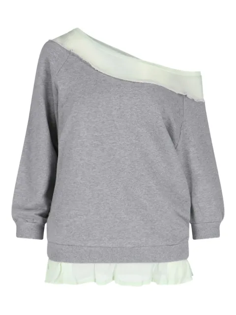ALL IN asymmetric sweatshirt