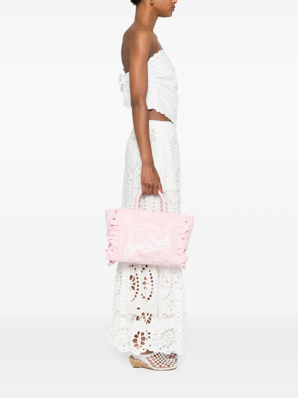 MC2 Saint Barth Colette shopper - Roze