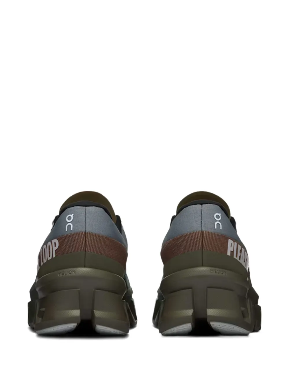 On Running x Pleasures x The Loop Cloudmonster 2 sneakers Grijs