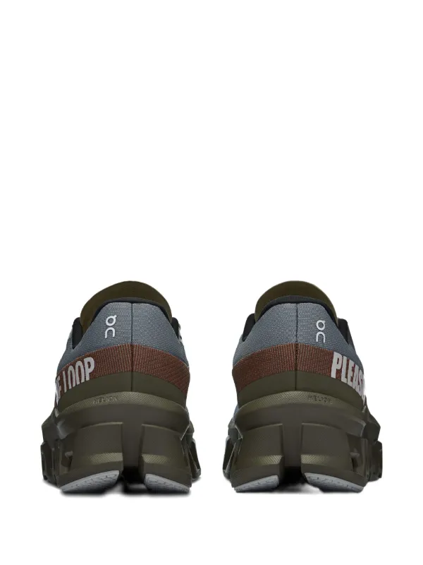 On x Pleasures x The Loop Cloudmonster 2 Sneakers | Grey | FARFETCH