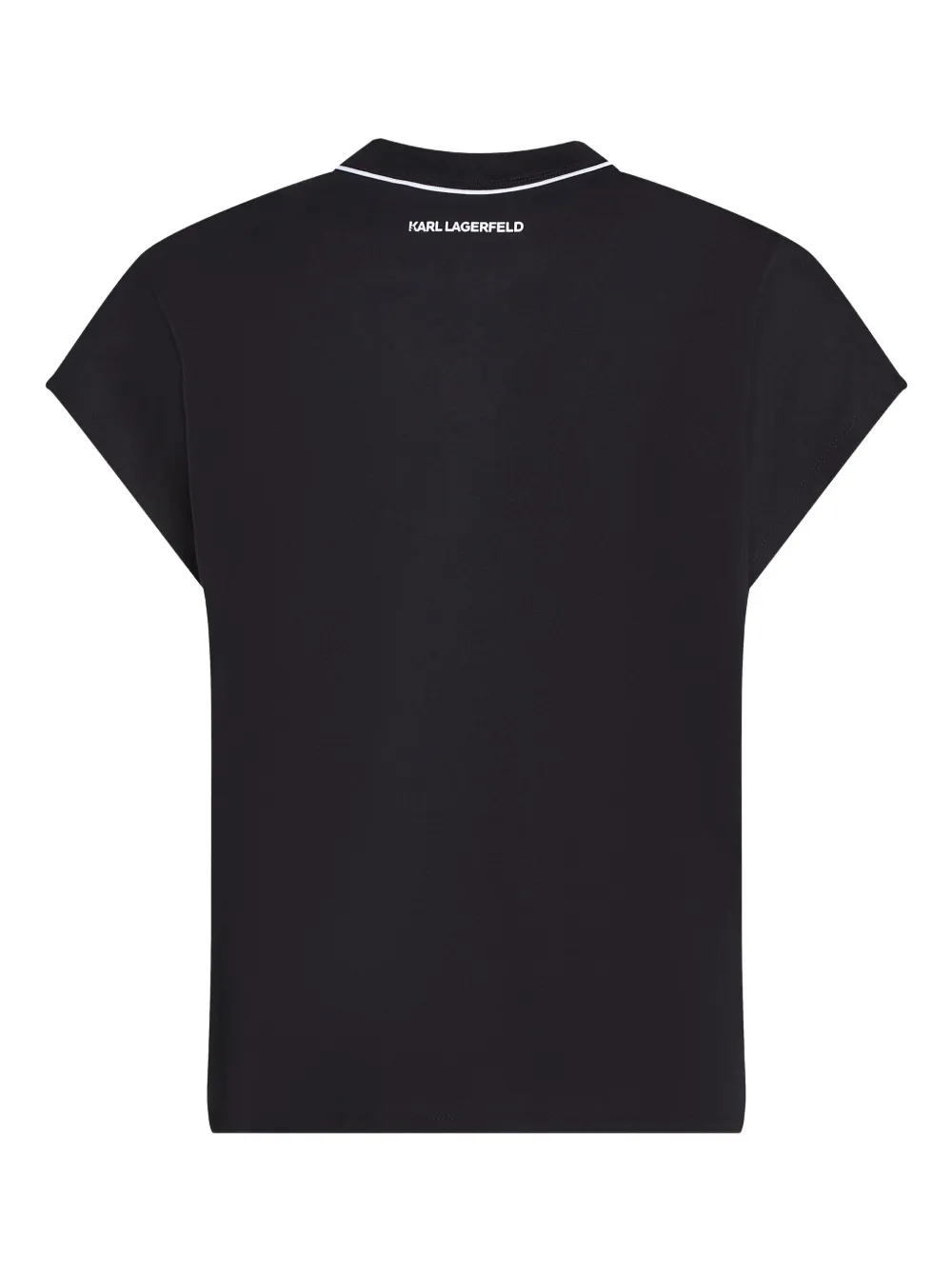 Karl Lagerfeld playera con ribete del logo | Playeras y jerséis | Image 2