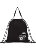 Karl Lagerfeld Ikon Duo sketch backpack - Black