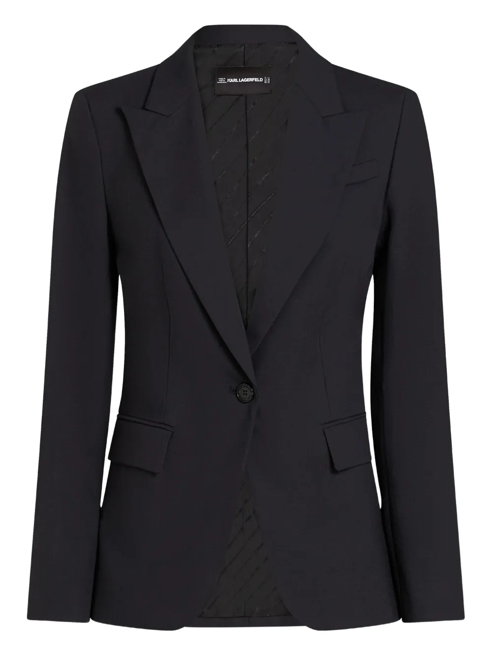 Karl Lagerfeld Summer Occasion blazer Zwart