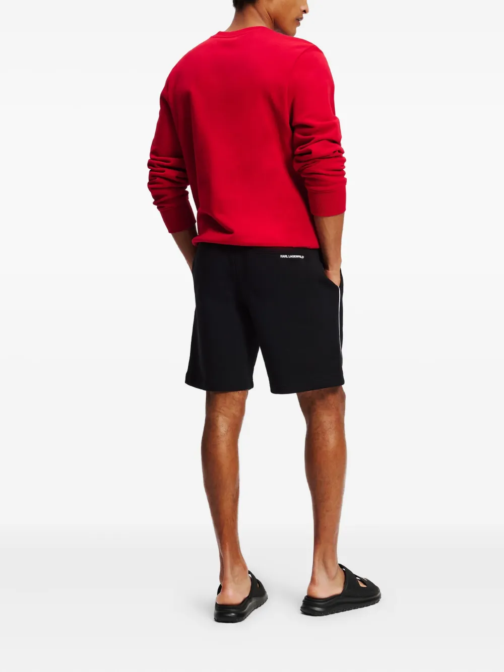 Karl Lagerfeld Ikon shorts Zwart