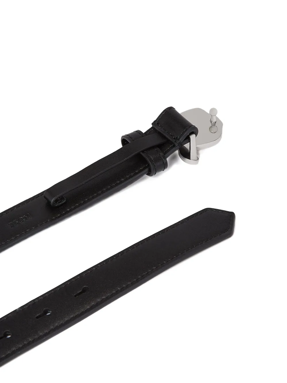 Karl Lagerfeld Ikonic Karl riem Zwart