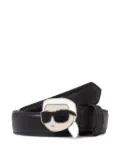 Karl Lagerfeld Ikonic Karl belt - Black