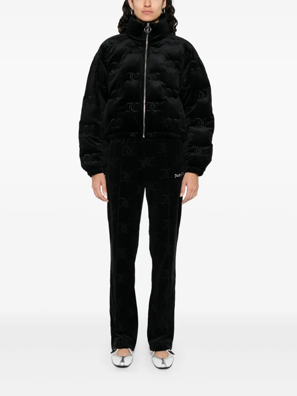 Juicy Couture monogram logo puffer jacket | Down Jackets | Image 2