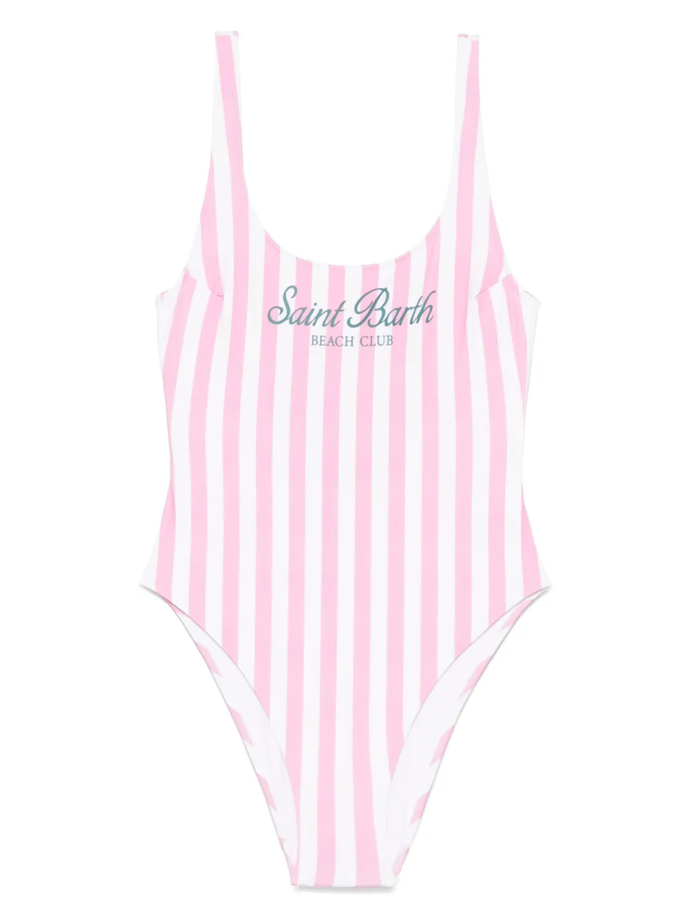 MC2 Saint Barth logo-print swimsuit | Pink | Image 1