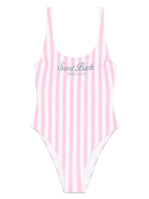 MC2 Saint Barth logo-print swimsuit