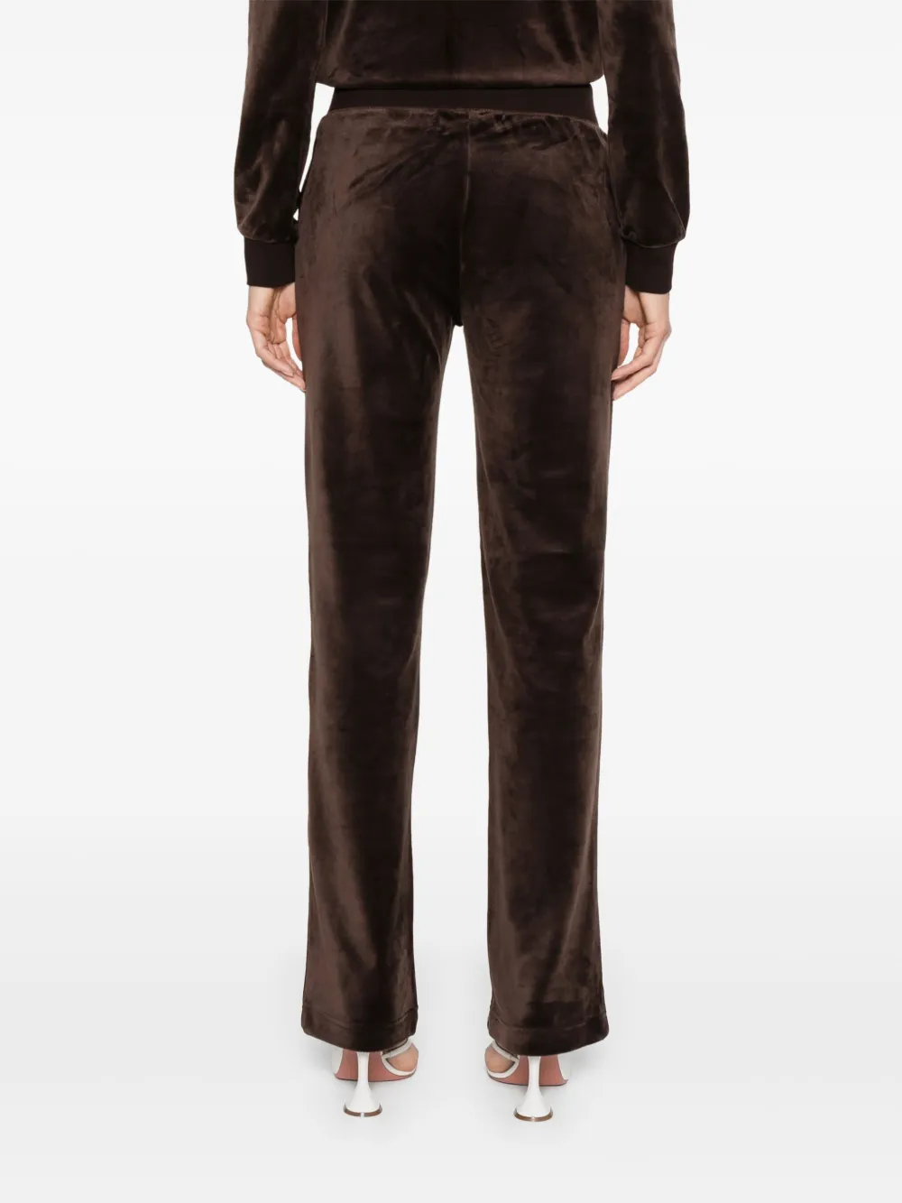 Juicy Couture Fluwelen trainingsbroek Bruin