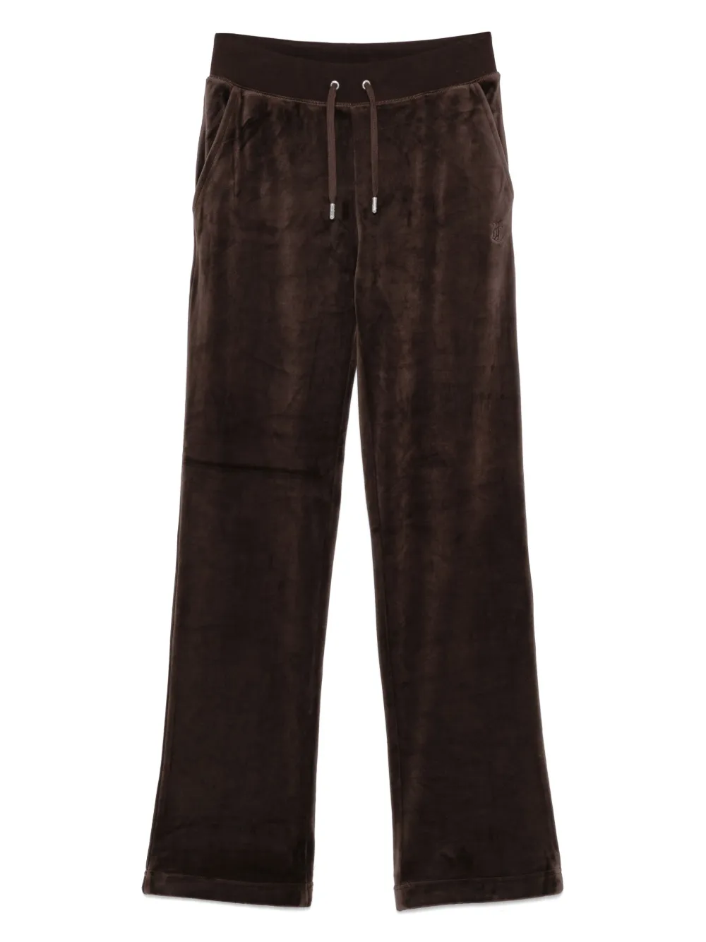 Juicy Couture velour track pants - Marrone