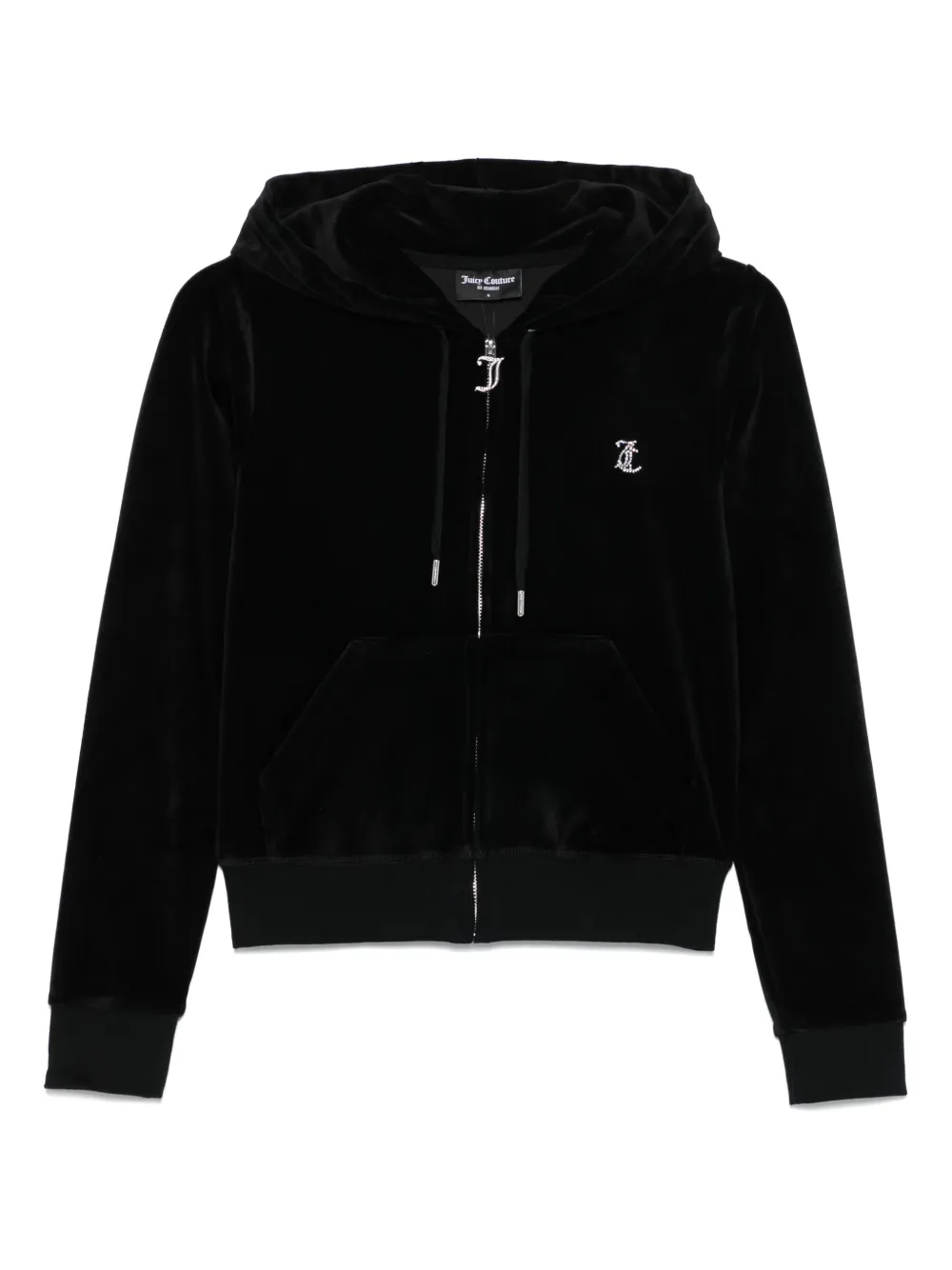 Juicy Couture velour hoodie | Black | Image 1