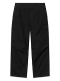 Carhartt WIP logo-patch trousers - Black