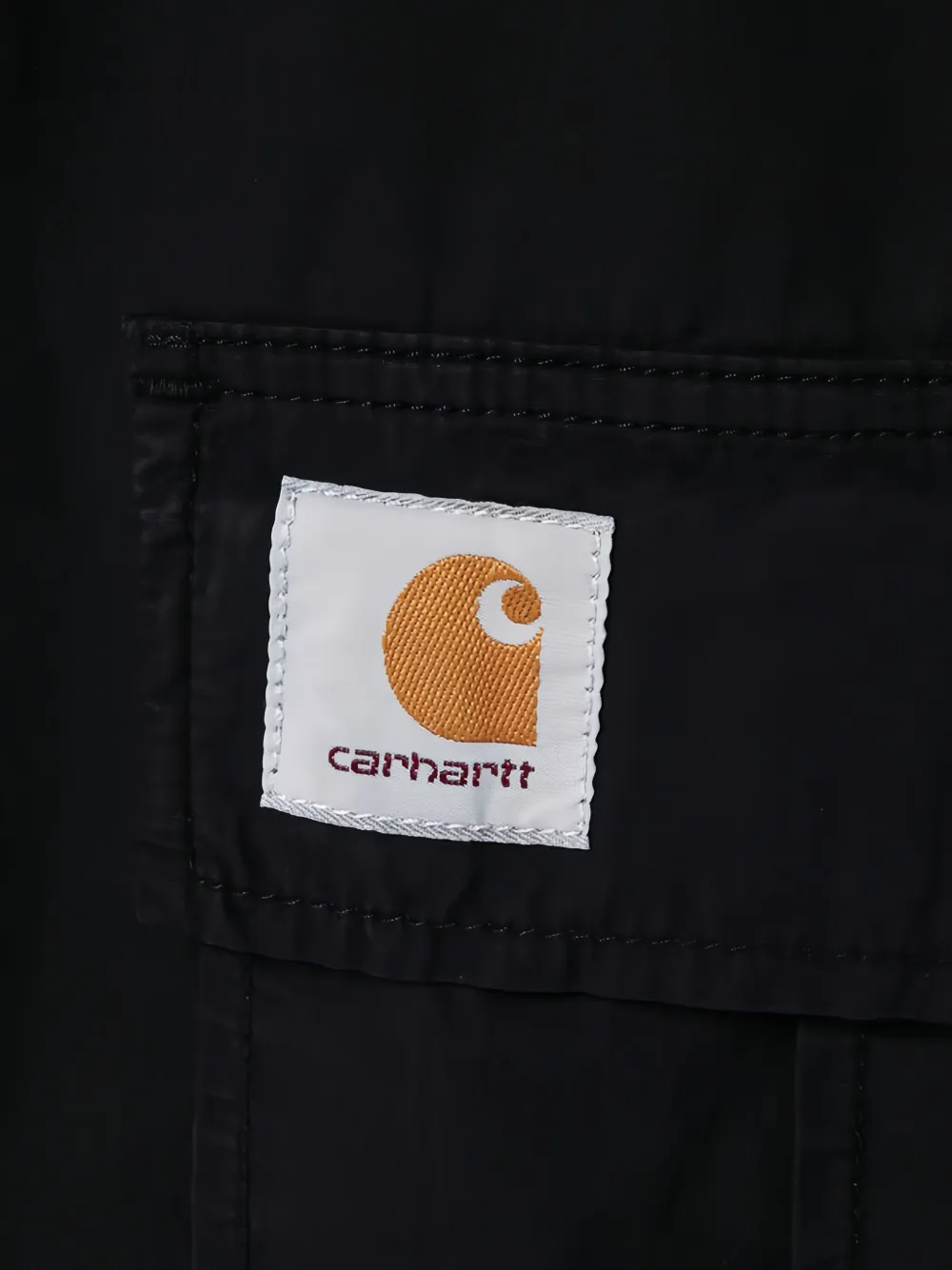 Carhartt WIP Broek met logopatch Zwart