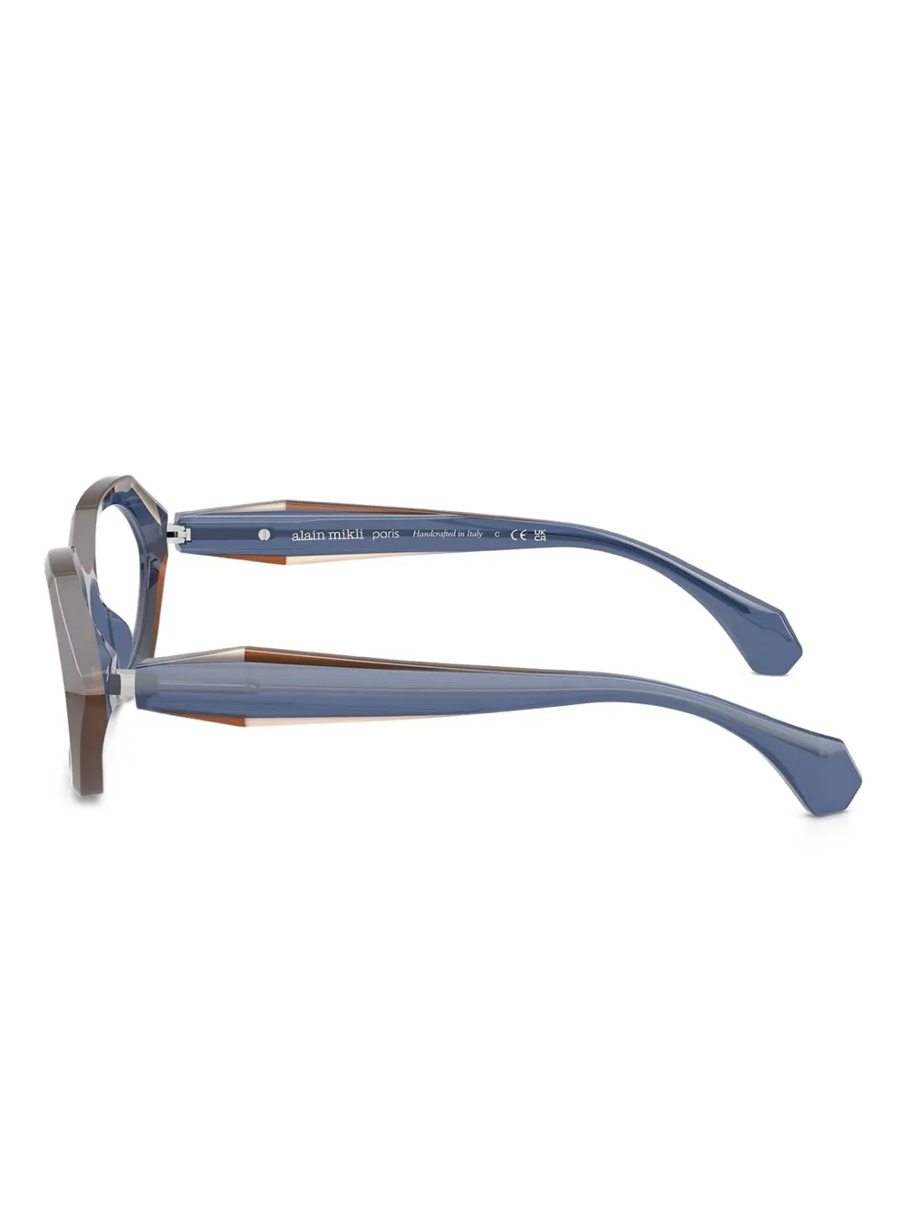  Alain Mikli Geometric Glasses - Blue 