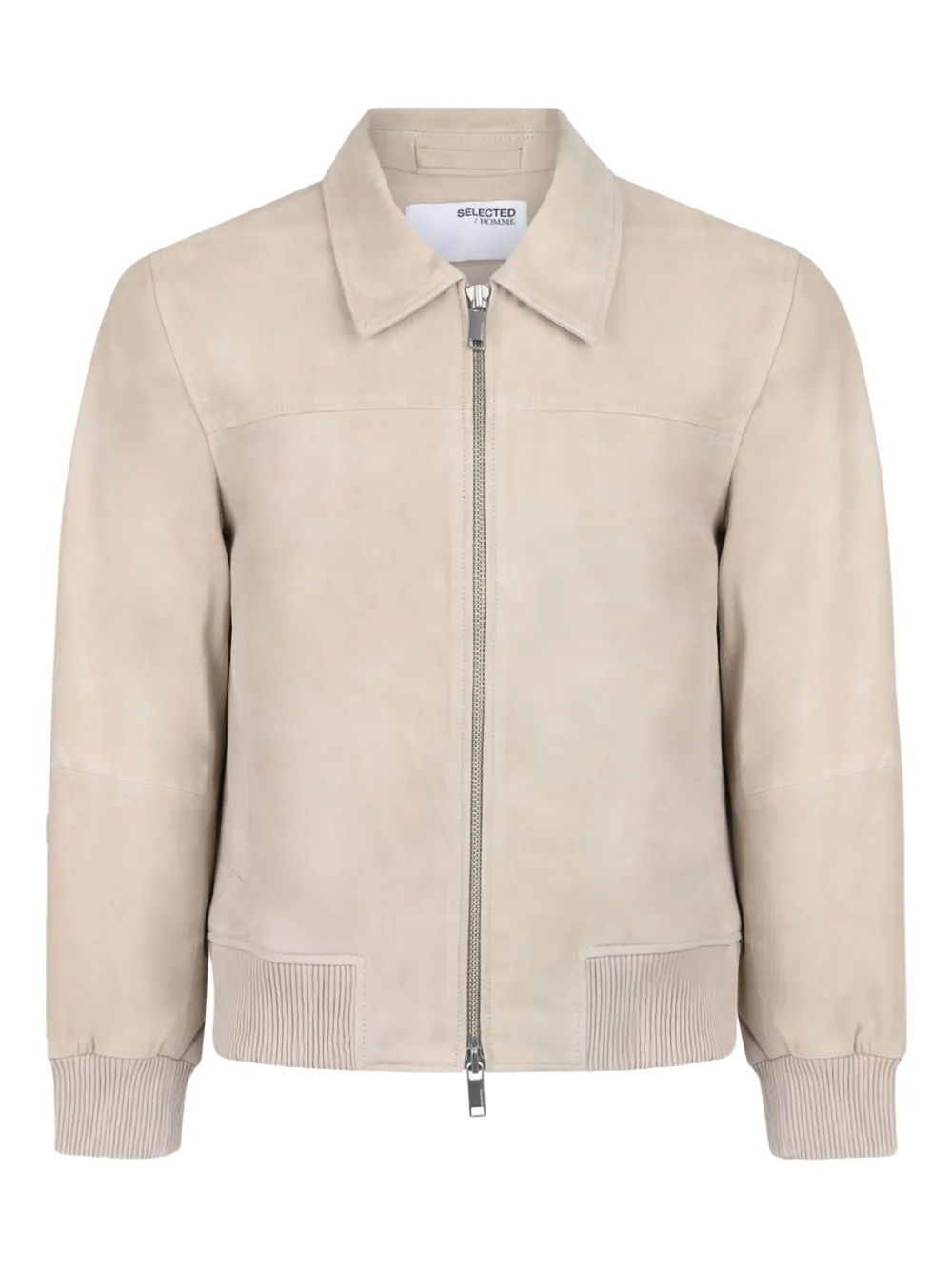 Selected Femme suede bomber jacket | neutro | Image 1