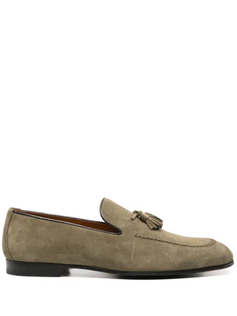 Doucal's zapatos derby de gamuza