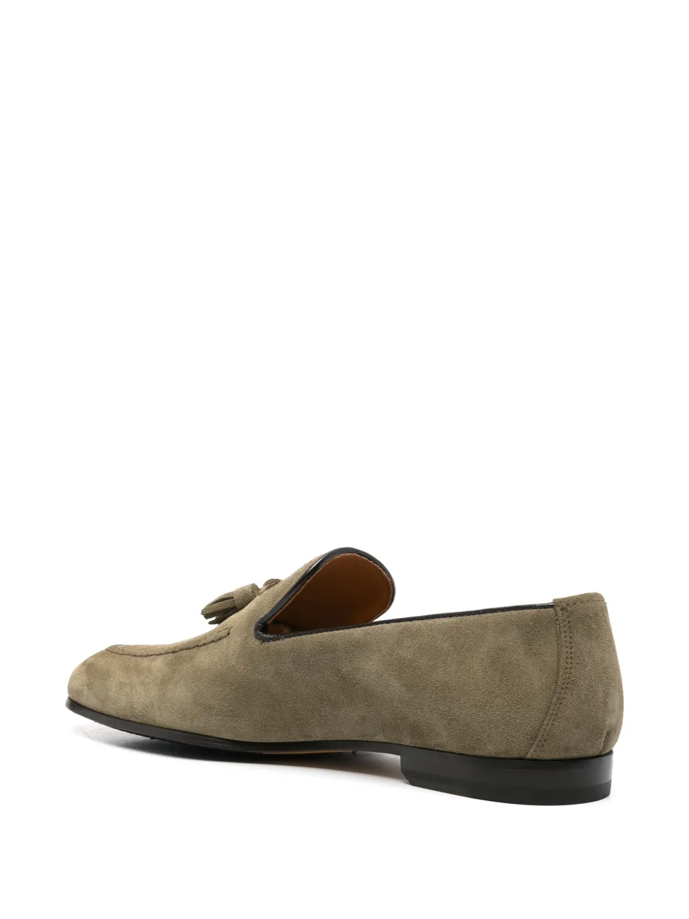 Doucal's suede derby shoes Green