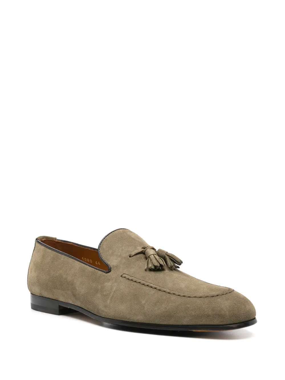 Doucal's suede derby shoes - Groen