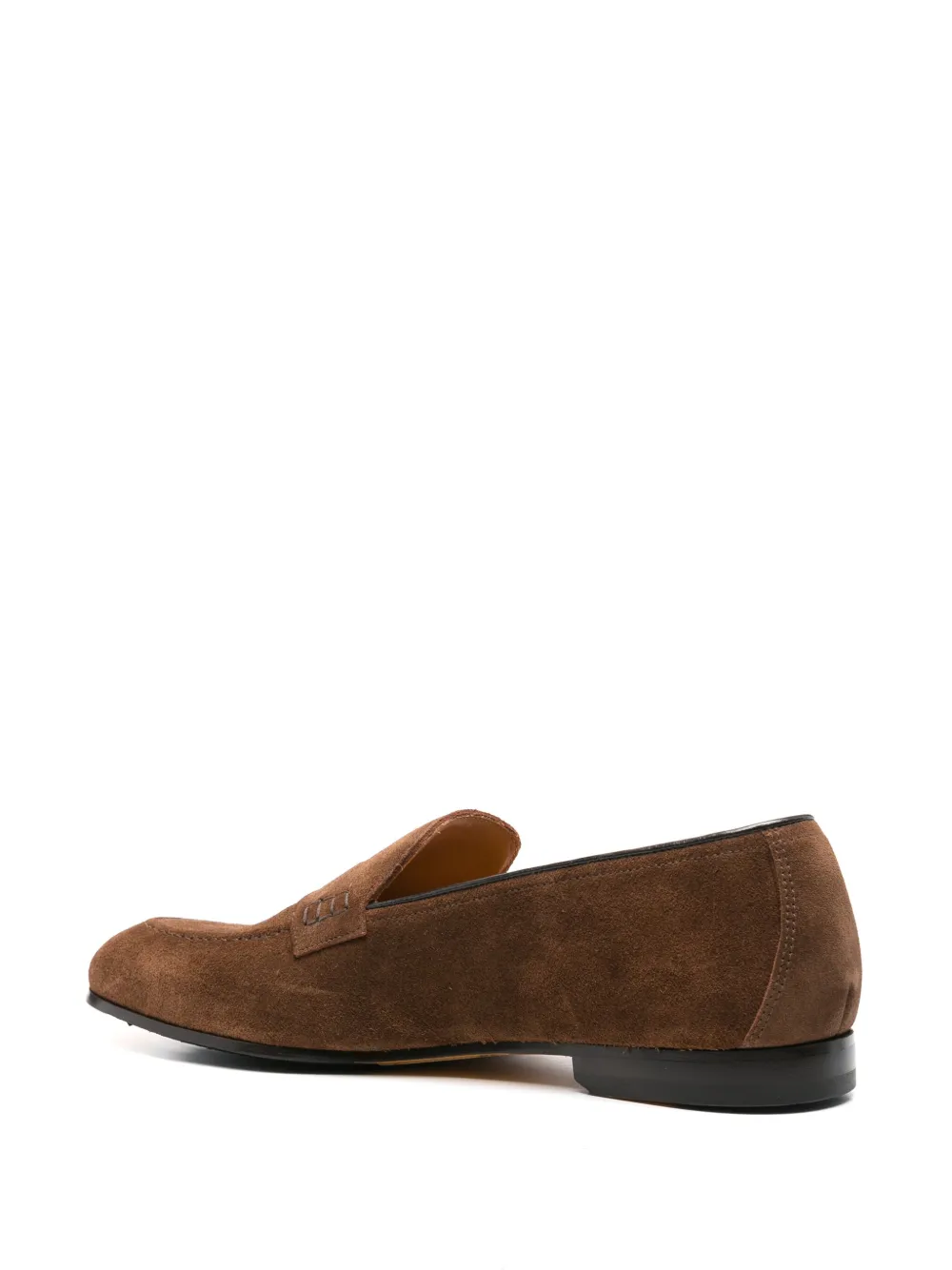 Doucal's suede derby shoes Brown