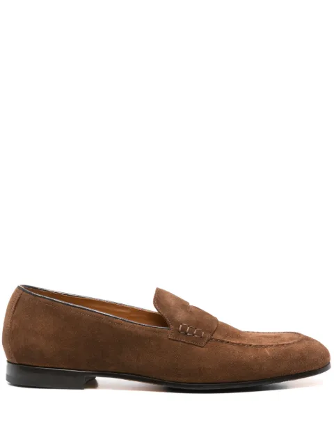 Doucal's suede derby shoes
