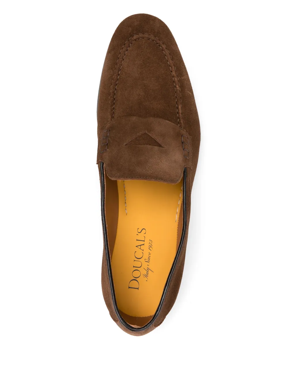 Doucal's suede derby shoes Brown
