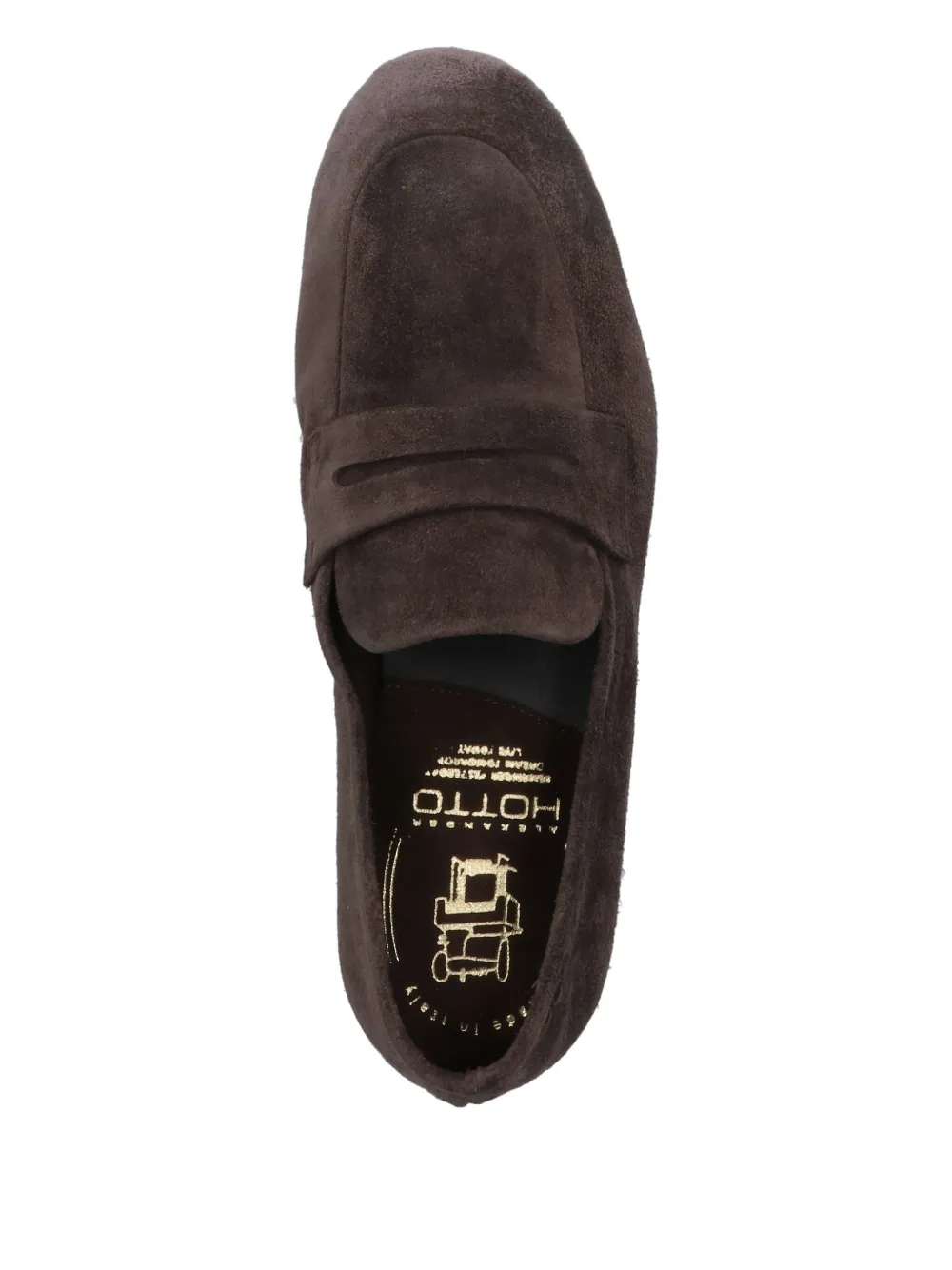 Alexander Hotto suede loafers Brown