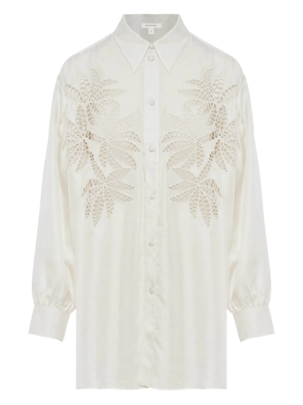 diotima camisa con detalle de encaje | neutro | Image 1