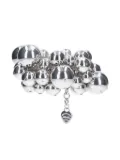 ALL IN faux pearl-embellished bracelet - Silver