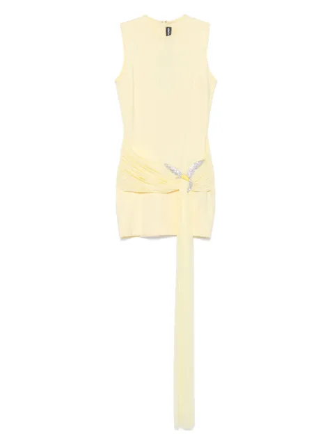 David Koma crystal-embellished mini dress