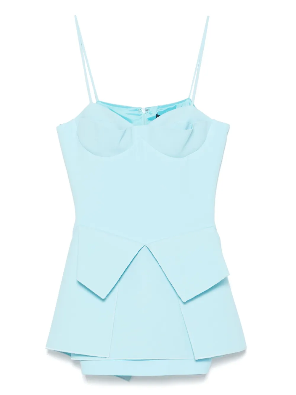 David Koma layered blouse | Blue | Image 1