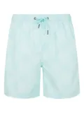Daily Paper logo-pattern swim shorts - Blue