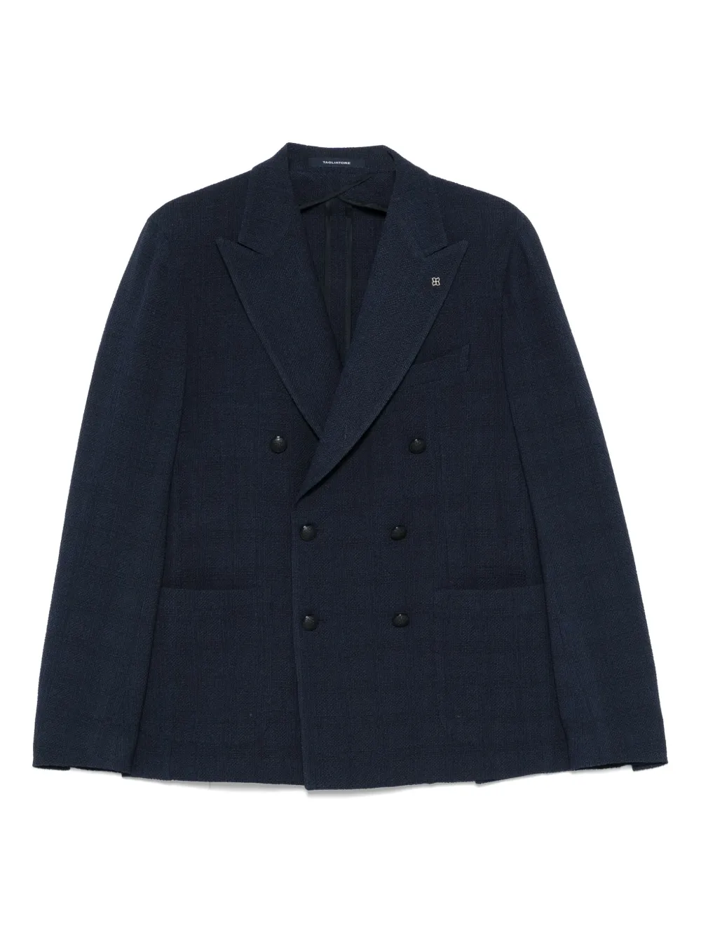 Tagliatore Blazer met dubbele rij knopen Blauw