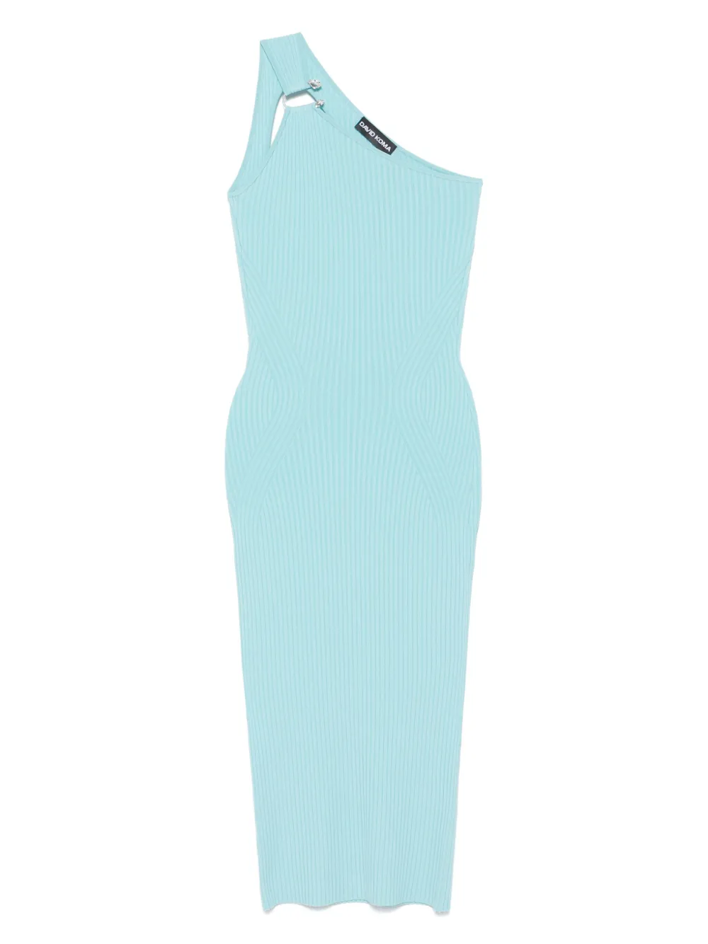 ribbed midi dress