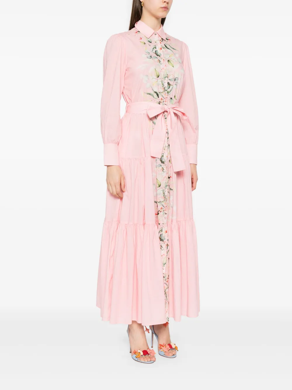 MC2 Saint Barth Jensen maxi-jurk - Roze