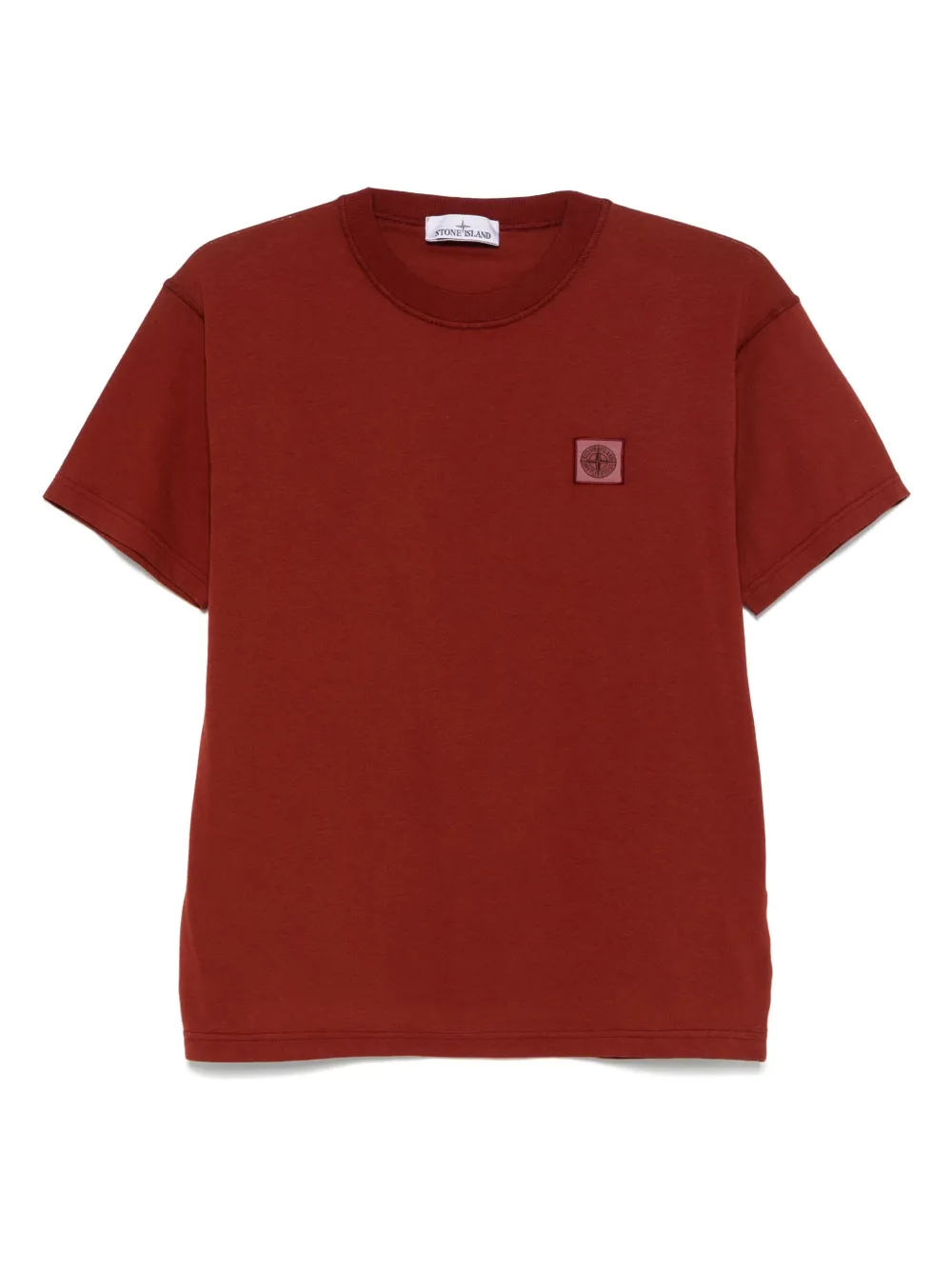 Stone Island Compass-patch T-shirt | Brown | Image 1