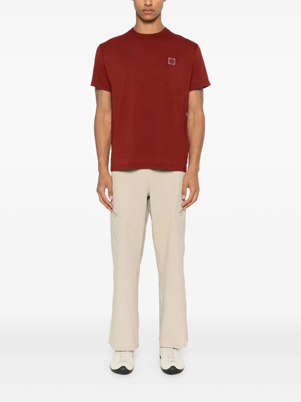 Stone Island playera con parche de brújula | Playeras | Image 2