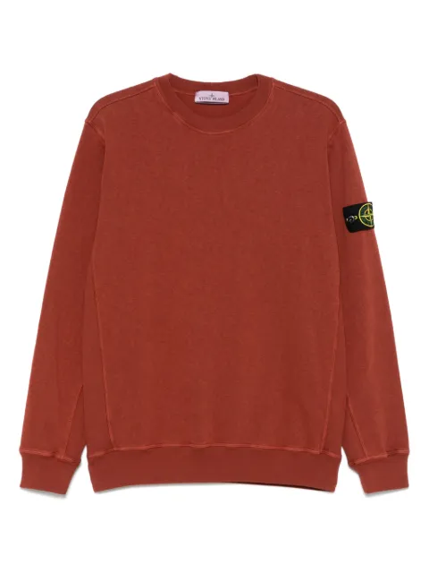 Stone Island sudadera con distintivo Compass