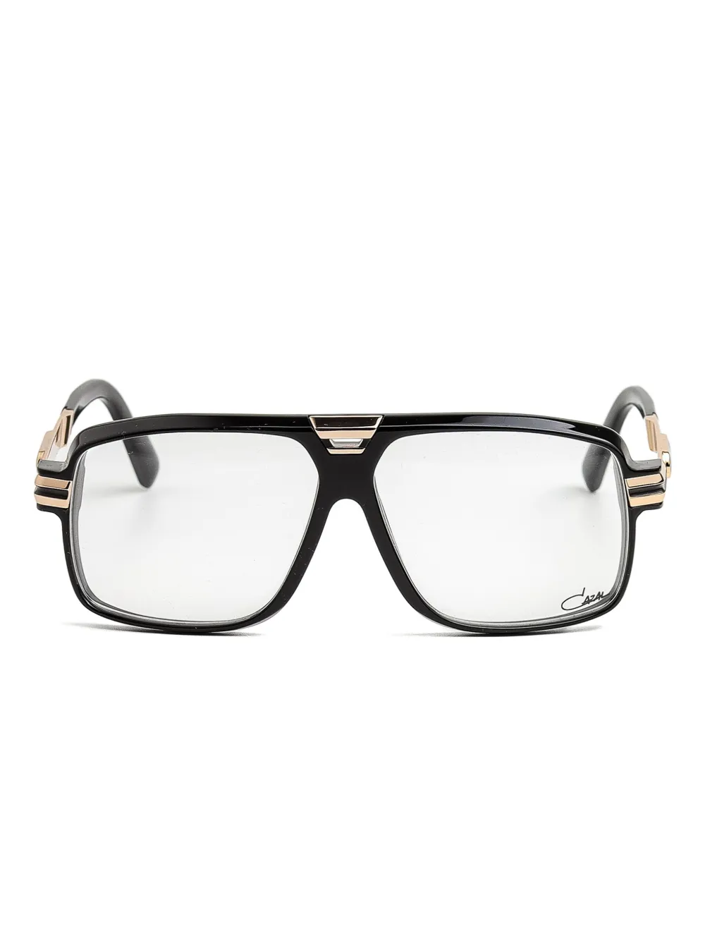 Cazal logo-print glasses | Black | Image 1