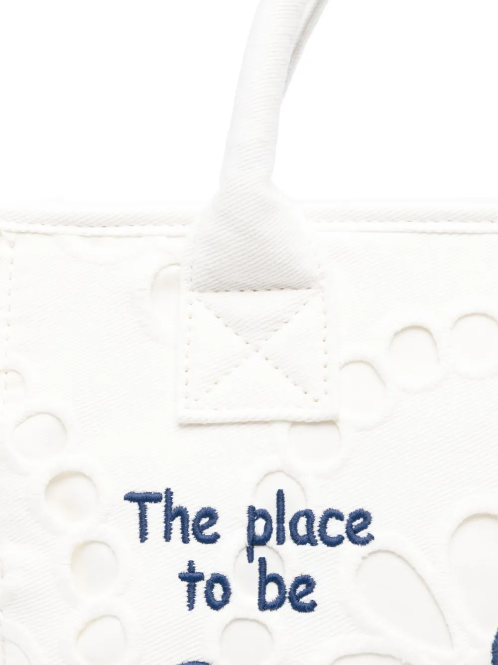 MC2 Saint Barth Colette shopper Wit