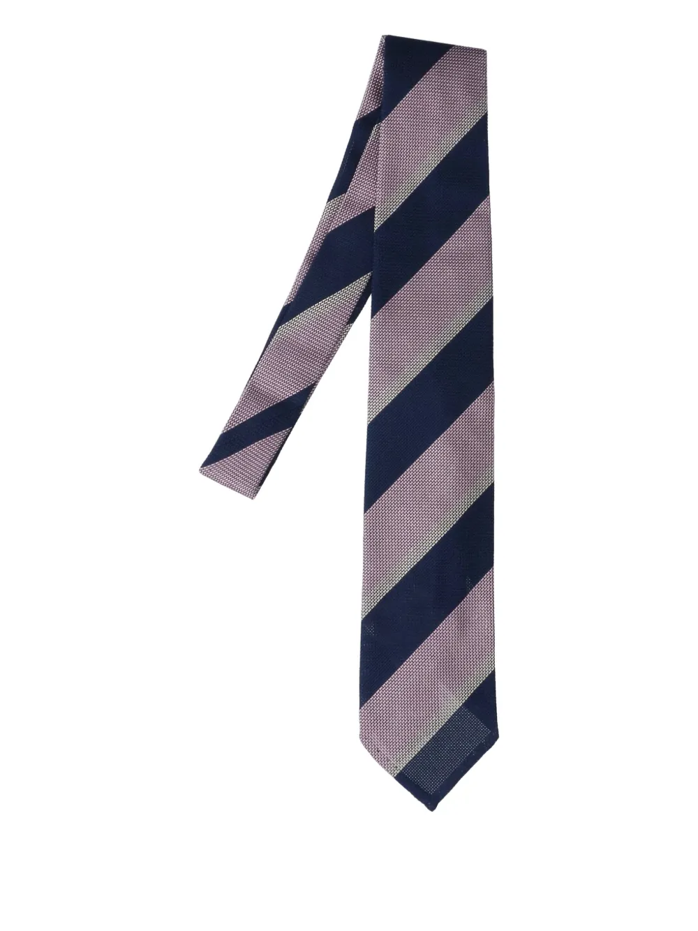 Cesare Attolini stribet slips | lyserød | Image 1
