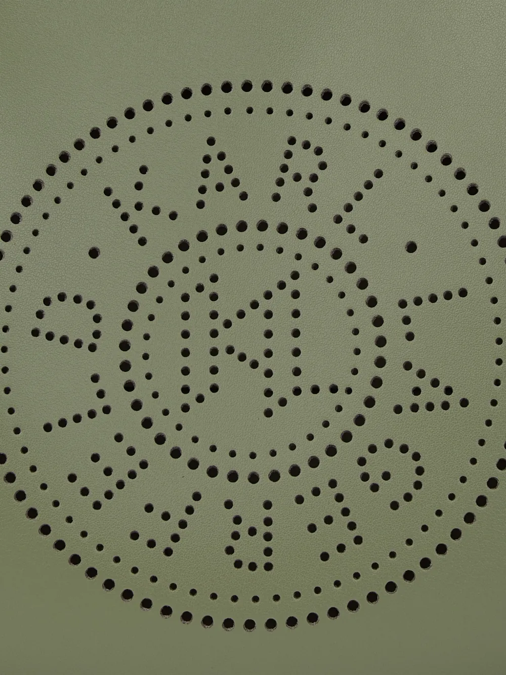 Karl Lagerfeld Schoudertas met geperforeerd logo Groen