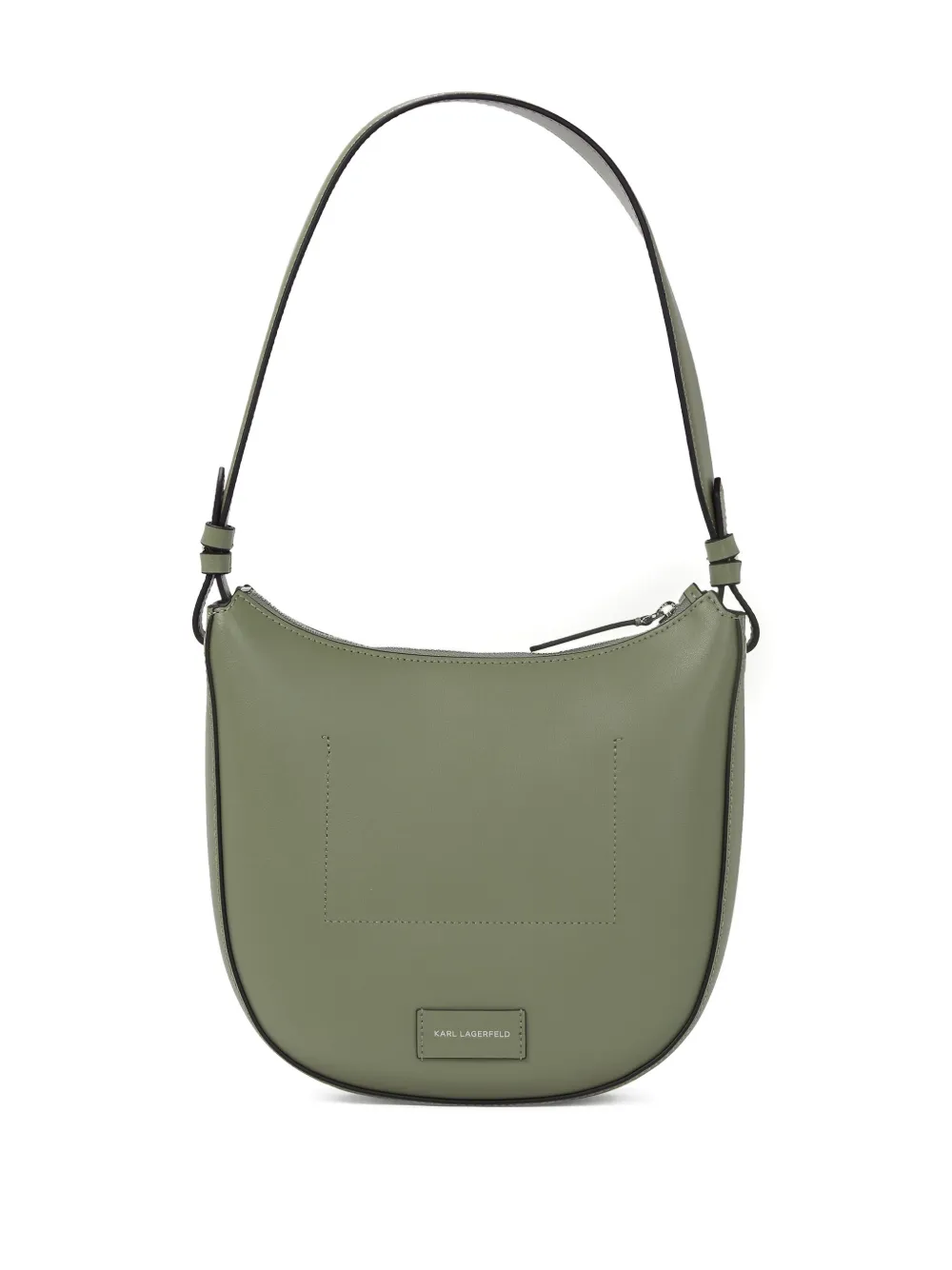 Karl Lagerfeld Schoudertas met geperforeerd logo - Groen