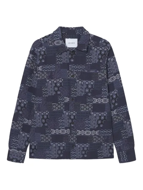 Les Deux camisa estampada