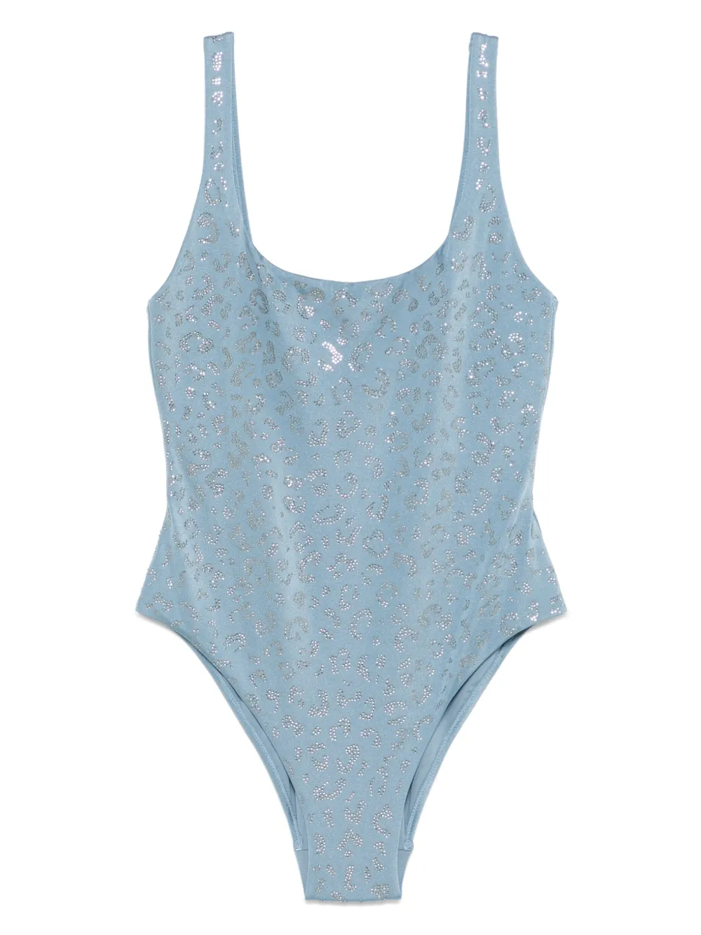 MC2 Saint Barth metallic bodysuit | Blue | Image 1