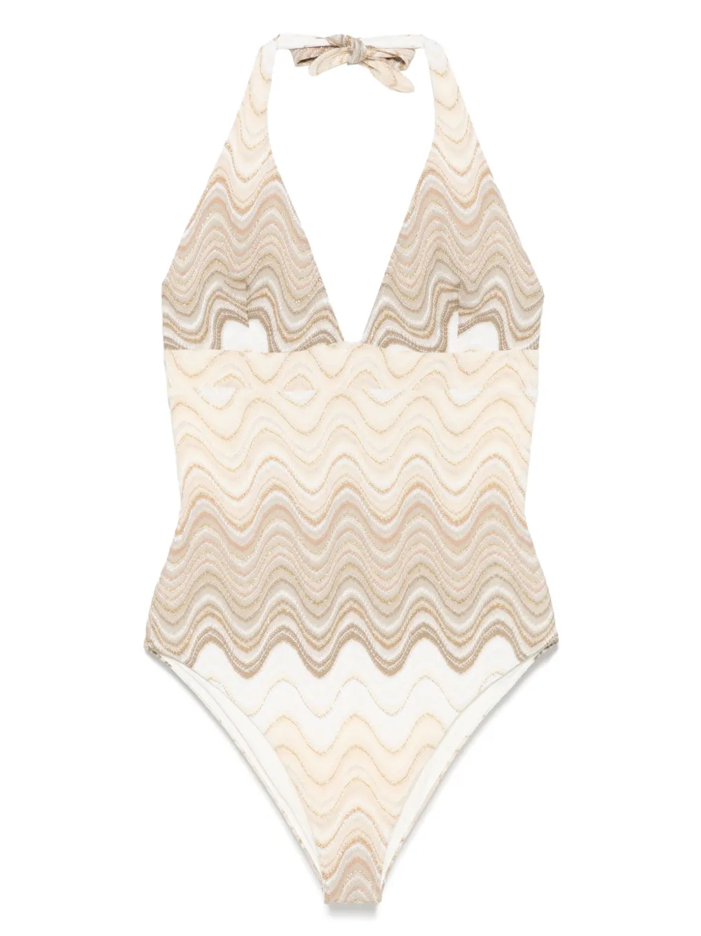 MC2 Saint Barth Marylin swimsuit | Neutrals | Image 1