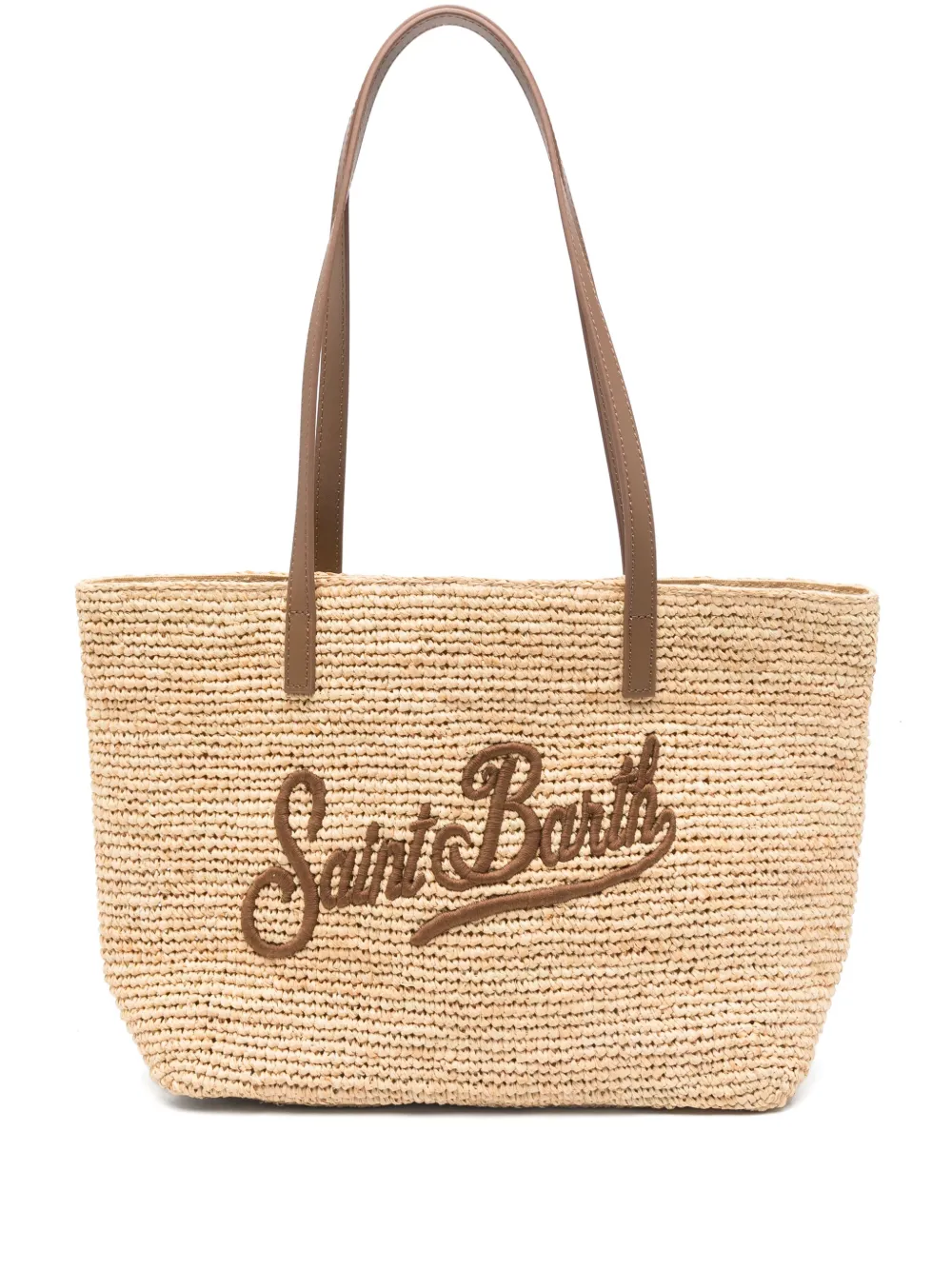 MC2 Saint Barth raffia shoulder bag | Neutrals | Image 1
