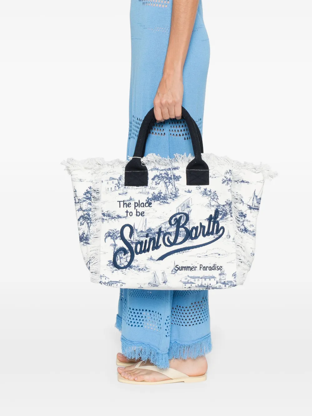 MC2 Saint Barth Vanity shopper - Wit